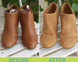 Shoe conversion: from ordinary to designer!